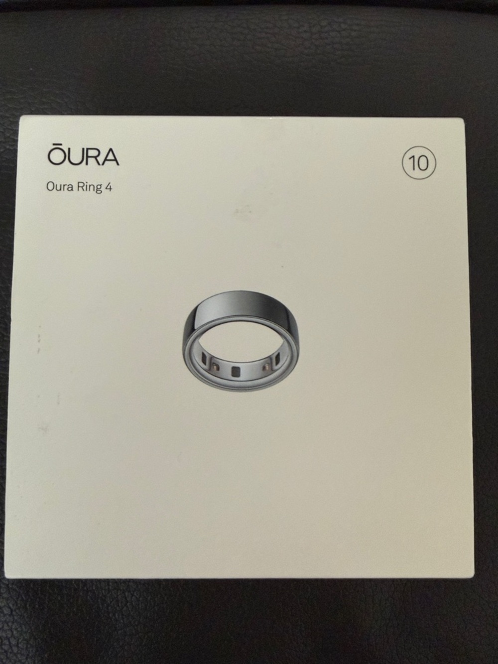 Oura Ring 4 Silver Smart Health Ring